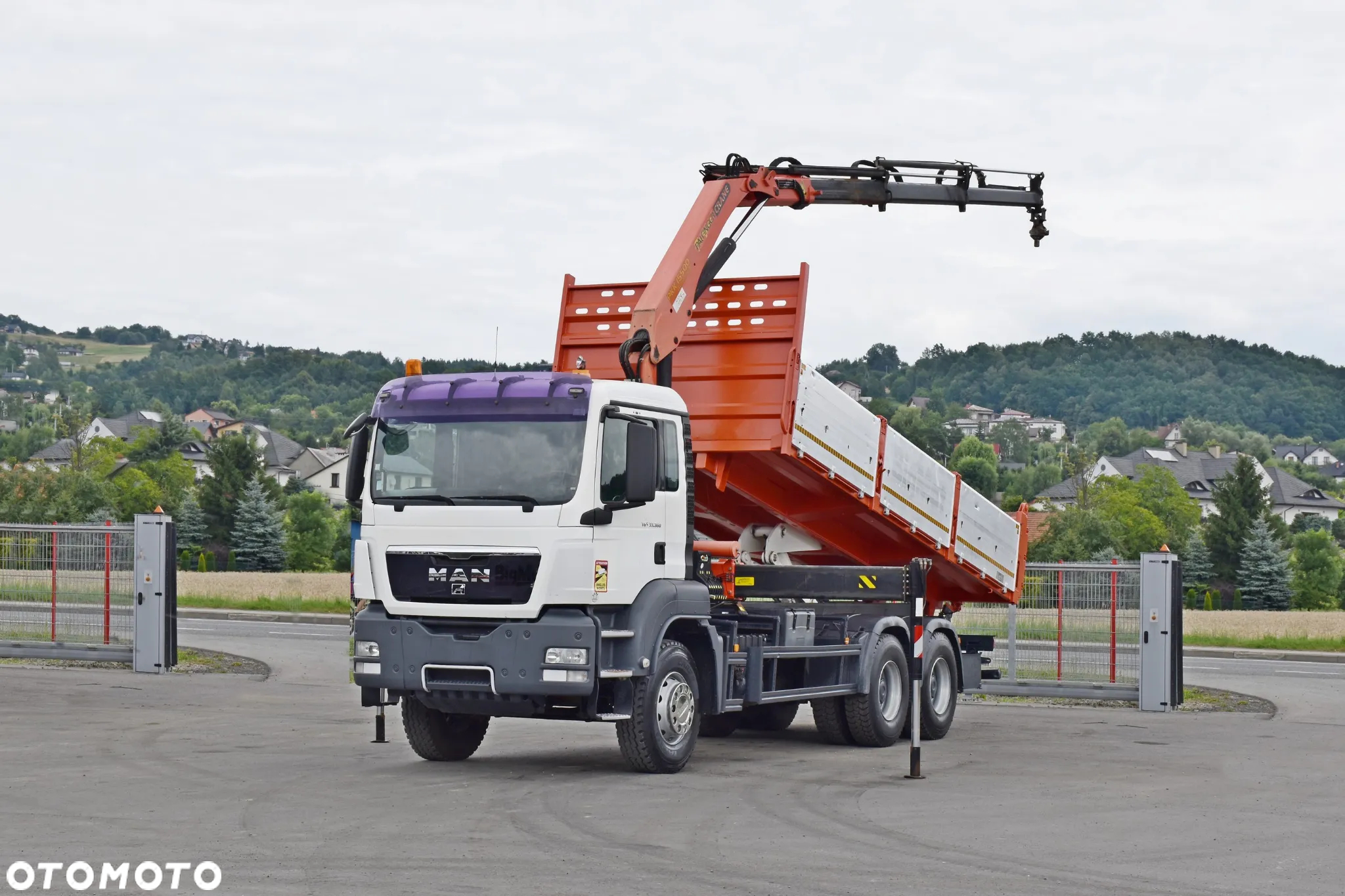 MAN TGS 33.360 * WYWROTKA 6,40 m + PK 15500 / 6x4 * STAN BDB - 2
