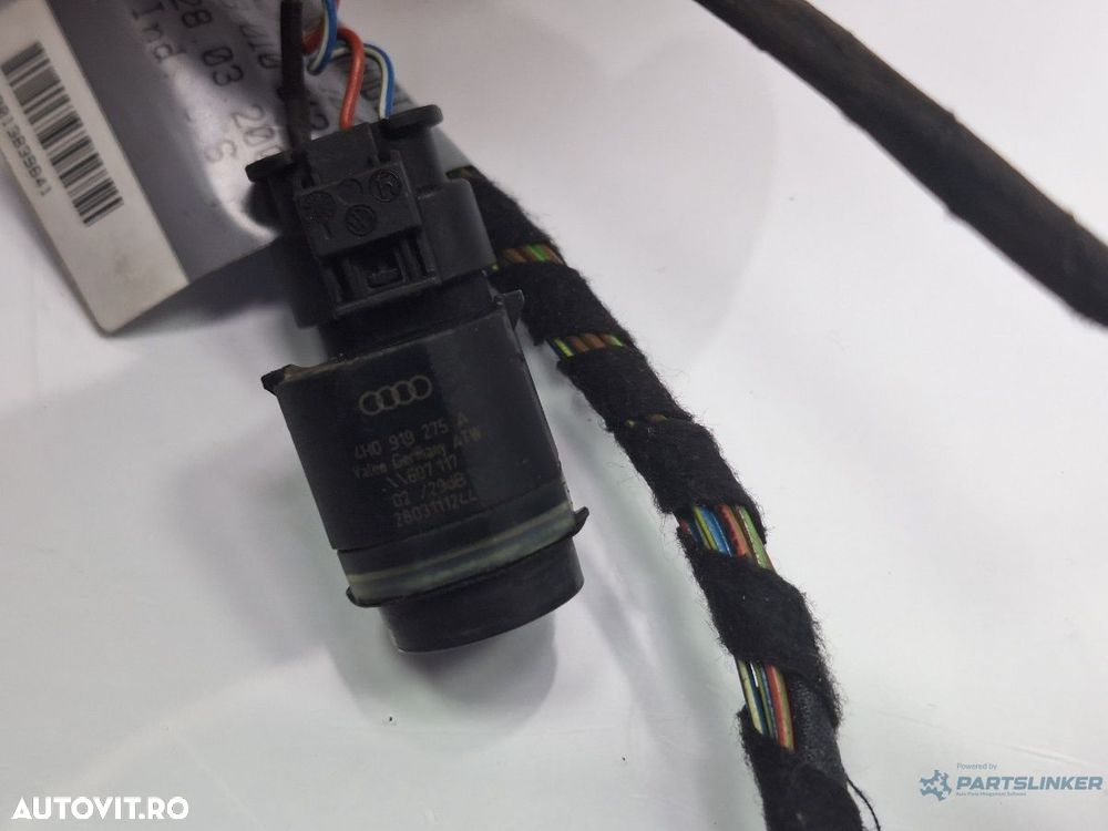 Cablaj si senzor de parcare (PDC) spate AUDI A4 IV Avant 8K5, B8 2007 - 2015 TDI CAGA, CJCA, CMEA, CMFA 8K0971104F , 4H0919275A - 2