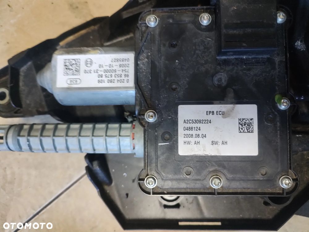 CITROEN C4 GRAND PICASSO DZWIGNIA HAMULCA RĘCZNEGO 9685365780