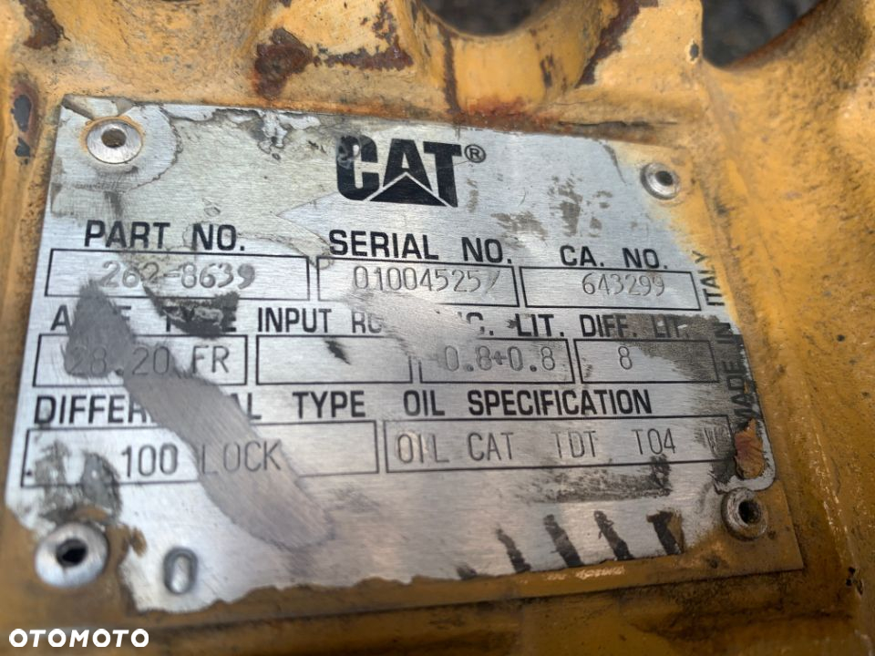 2628639 Obudowa mostu przedniego do ładowarki Cat Yanmar Carraro 28.20 - 3