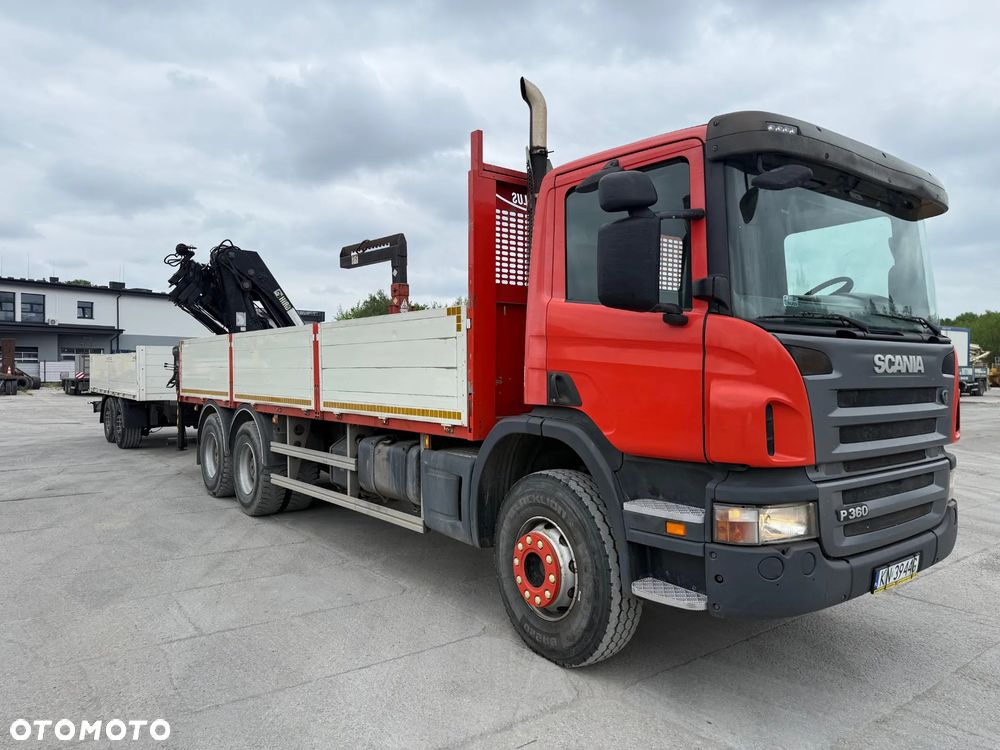 Scania P360 ZESTAW / 6x4 / HIAB 211 / Stan NOWY / - 8