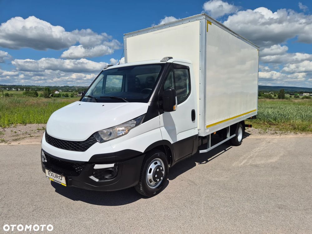 Iveco DAILY 35C15 KONTENER 4.30M WINDA SORENSEN 750KG SALON PL 2017R - 12