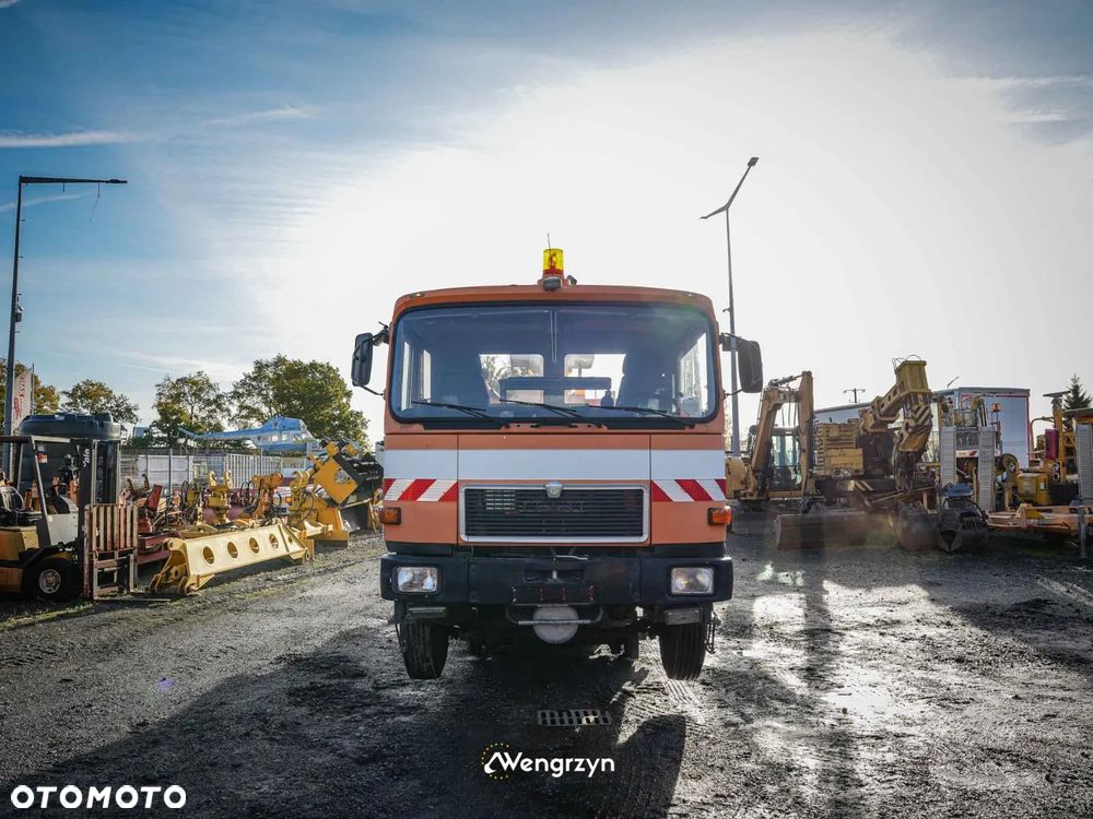 MAN MAN 14.170F Podnośnik koszowy - pojazd dwudrogowy do obsługi sieci trakcyjnej - 4