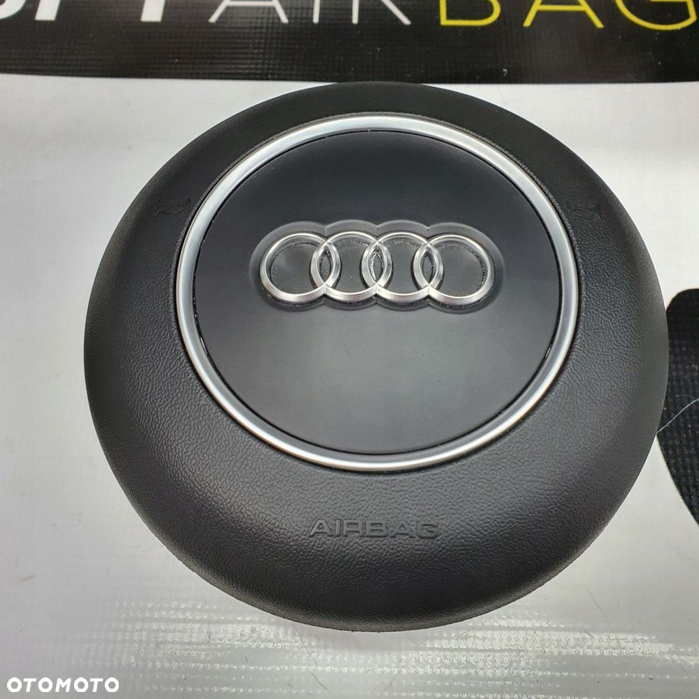 AUDI TT 8J DESKA ROZDZIELCZA KONSOLA KOKPIT PULPIT PODUSZKI AIRBAG AIR BAG PASY KIT SET - 5
