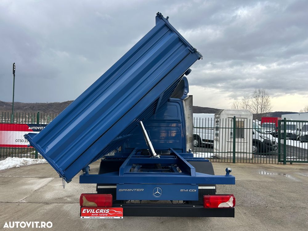 Mercedes-Benz Sprinter BASCULABIL 3 PARTI AXA DUBLA SPATE - 19