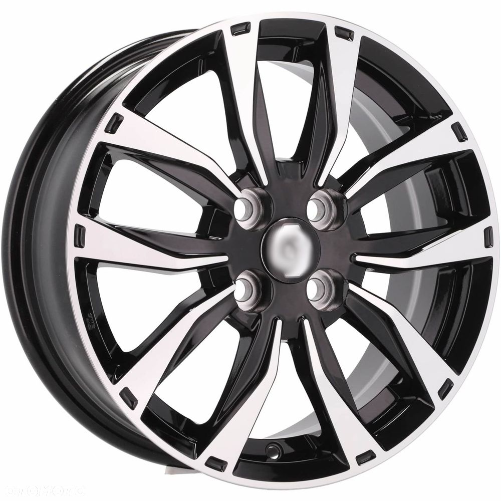 4x Felgi 15 m.in. do DACIA Dokker Jogger Lodgy Logan RENAULT Clio Megane Captur - SW301 - 2