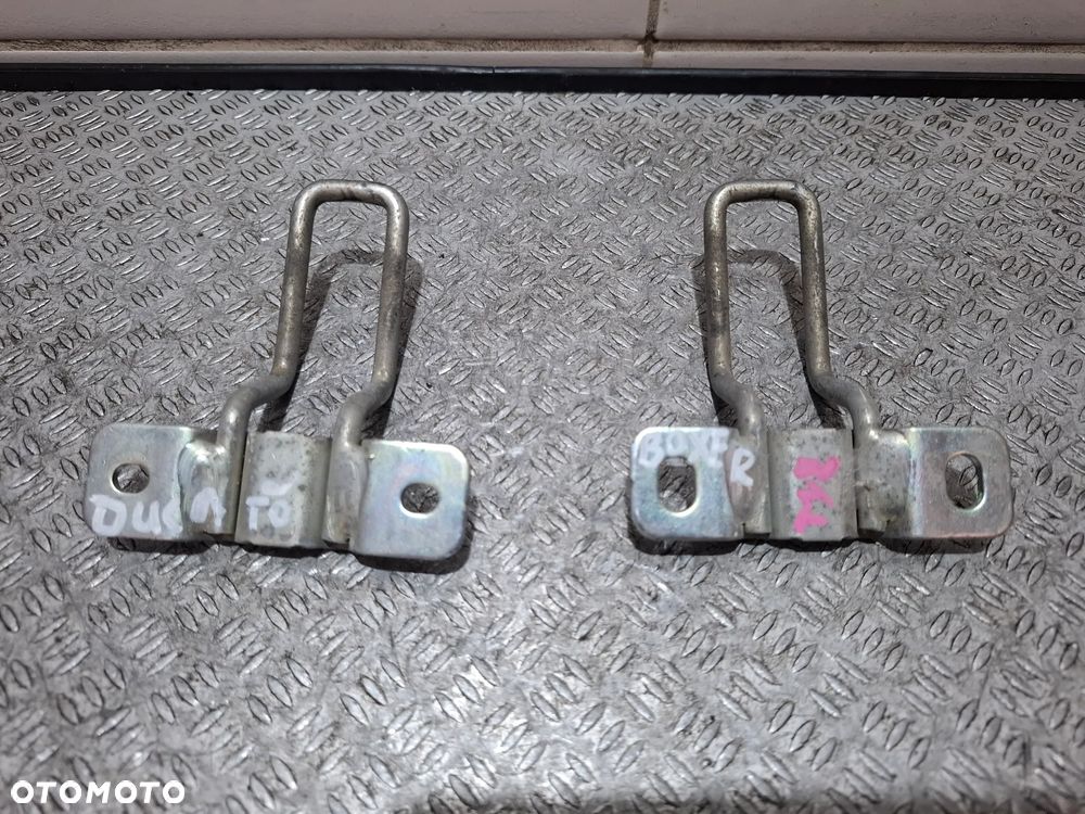 Zaczep górny zamka drzwi tylnych komplet Fiat Ducato III 2020 rok Boxer Jumper - 2