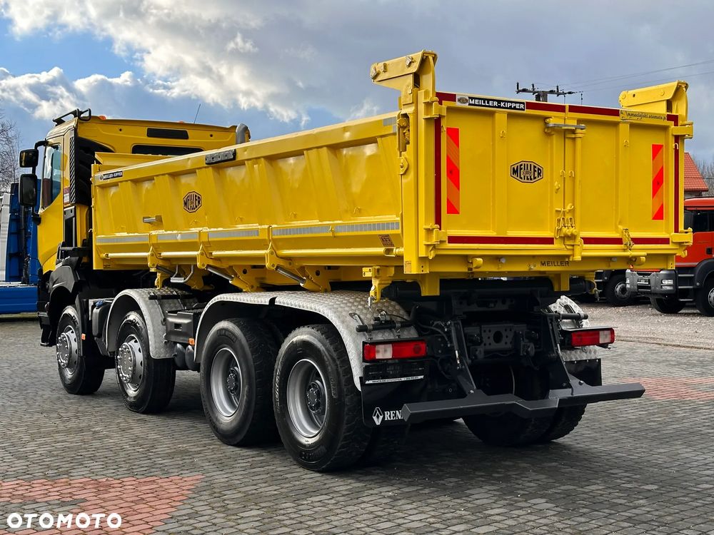 Renault K 460 PROTECT 8X4 WYWROTKA MEILLER BORDMATIC - 4