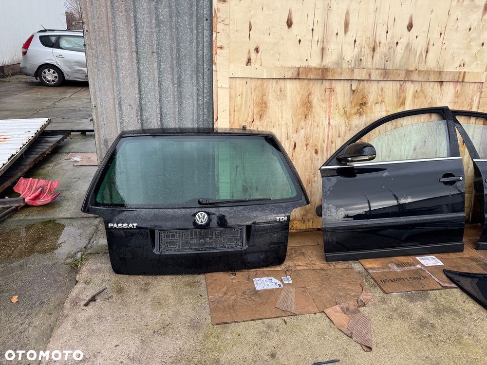 Vw Volkswagen Passat b5 FL po lifcie LC9X 2.0 diesel pas przedni belka przednia przód intercooler lampy przednie przód drzwi prawe lewe przednie tylnie tył klapa bagażnika maska - 8