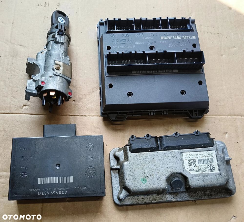 Polo 9N zestaw startowy 1,4 16V BUD lift Volkswagen - 1