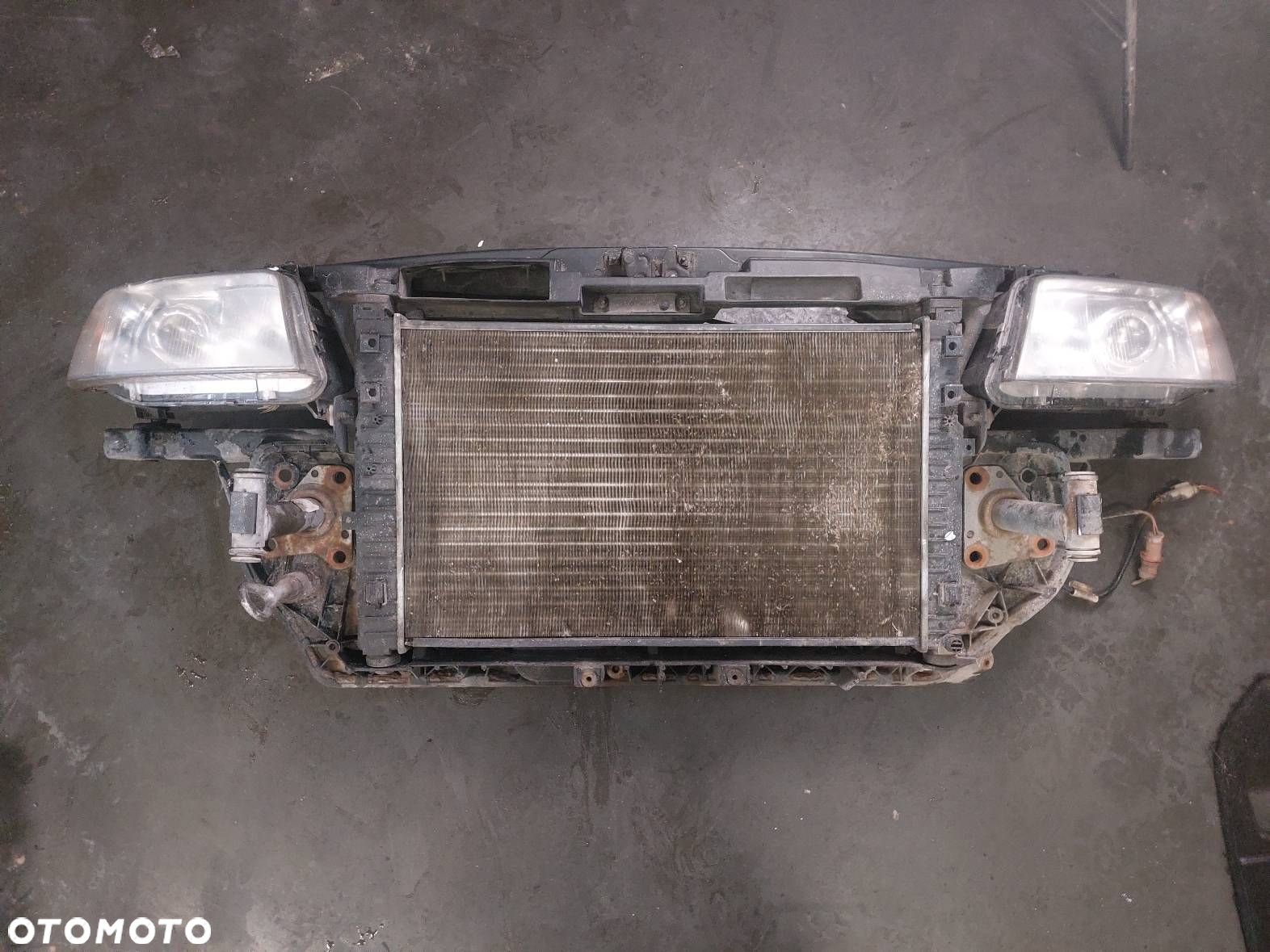 KOMPLETNY PRZÓD MASKA ZDERZAK PRZÓD BŁOTNIK LAMPY AUDI A6 C5 LZ6H - 6