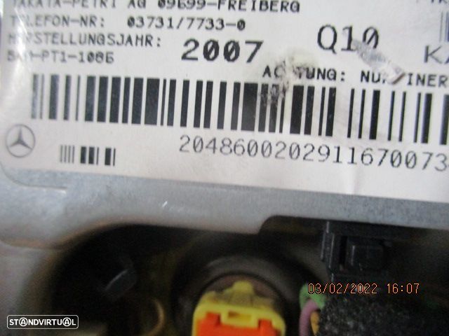 Airbag Condutor 20486001029 MERCEDES W204 2008 - 3