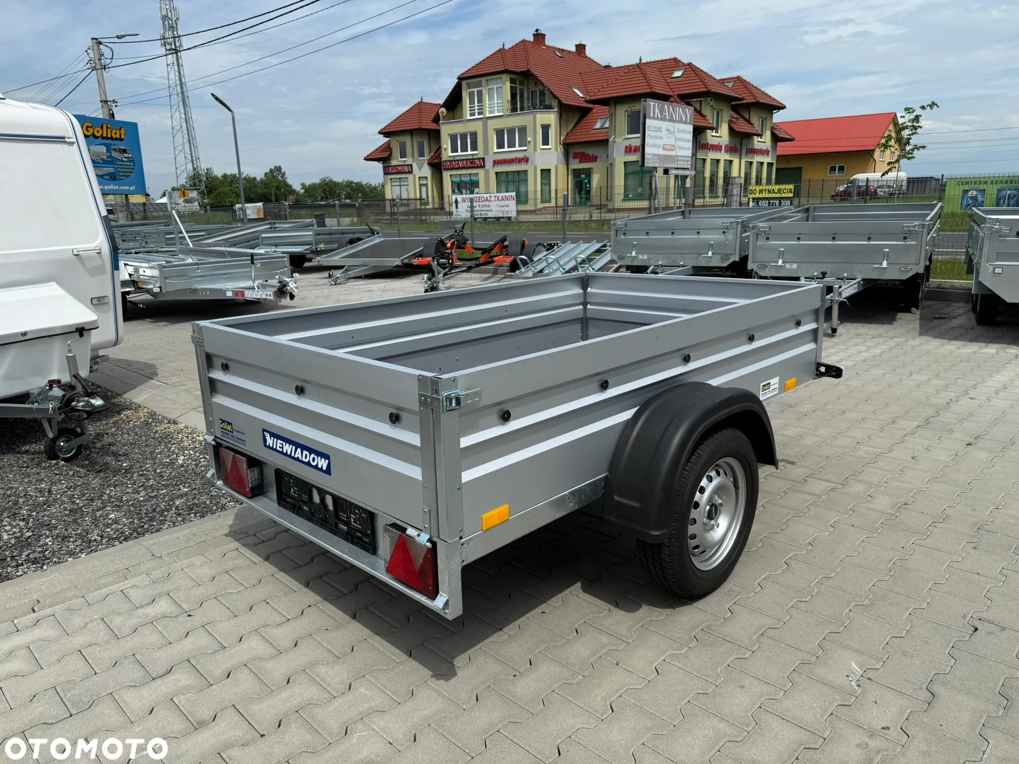 Niewiadów Przyczepka LEKKA 750kg Niewiadów 7202 ocynk rama ocynk ogniowy + burt alucynk - 8