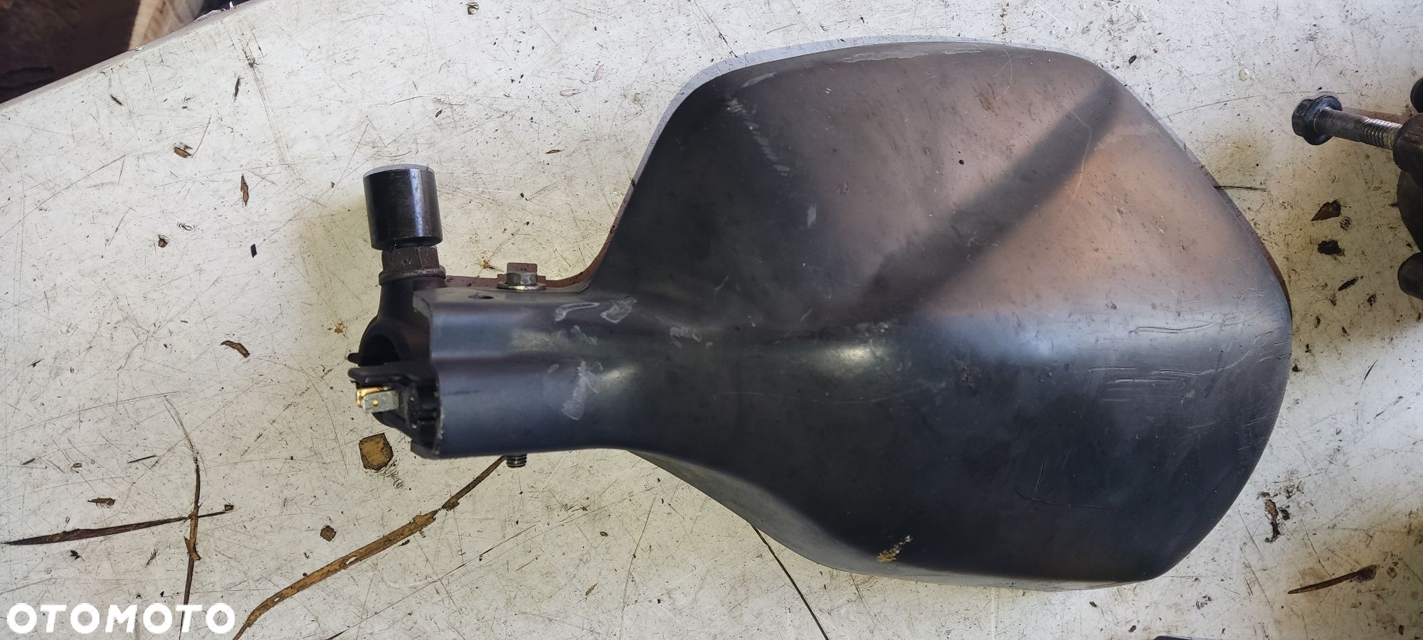 Honda transalp 650 uchwyt sprzęgła lusterka osłona - 2