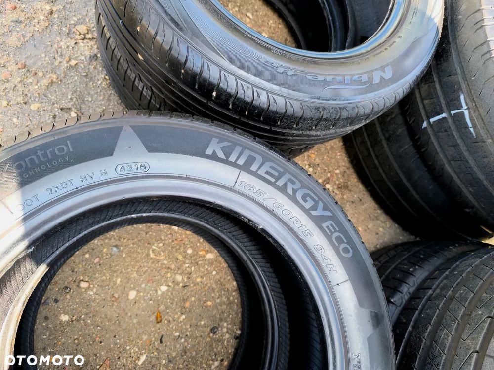 185/60R15 84H Opony Letnie Lato NEXEN N'BLUE HD HANKOOK KINERGY ECO KINERGYECO 6,5mm Legnica ALU-RAD 185/60 - 10