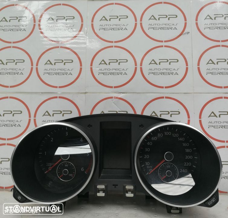 Quadrante VW Golf (6) VI TDI, referência 5K0920871 A, 5K0 920 870G. - 2