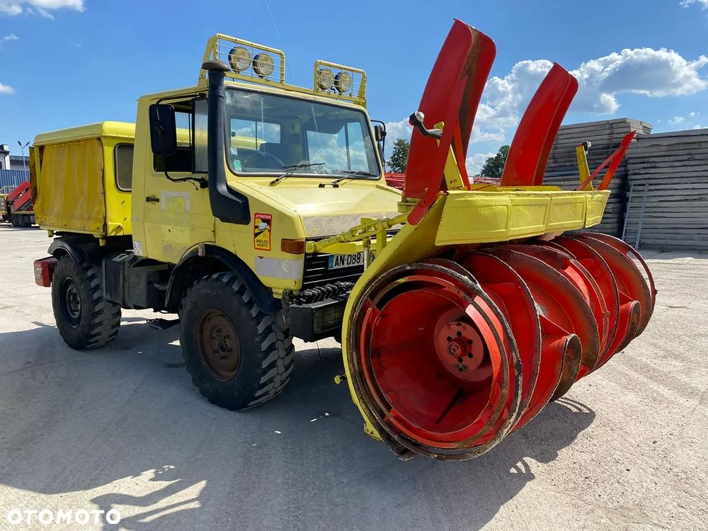 Unimog 1200 Odśnieżarka Wirnikowa / Wywrotka  / Akcja Zima - 11