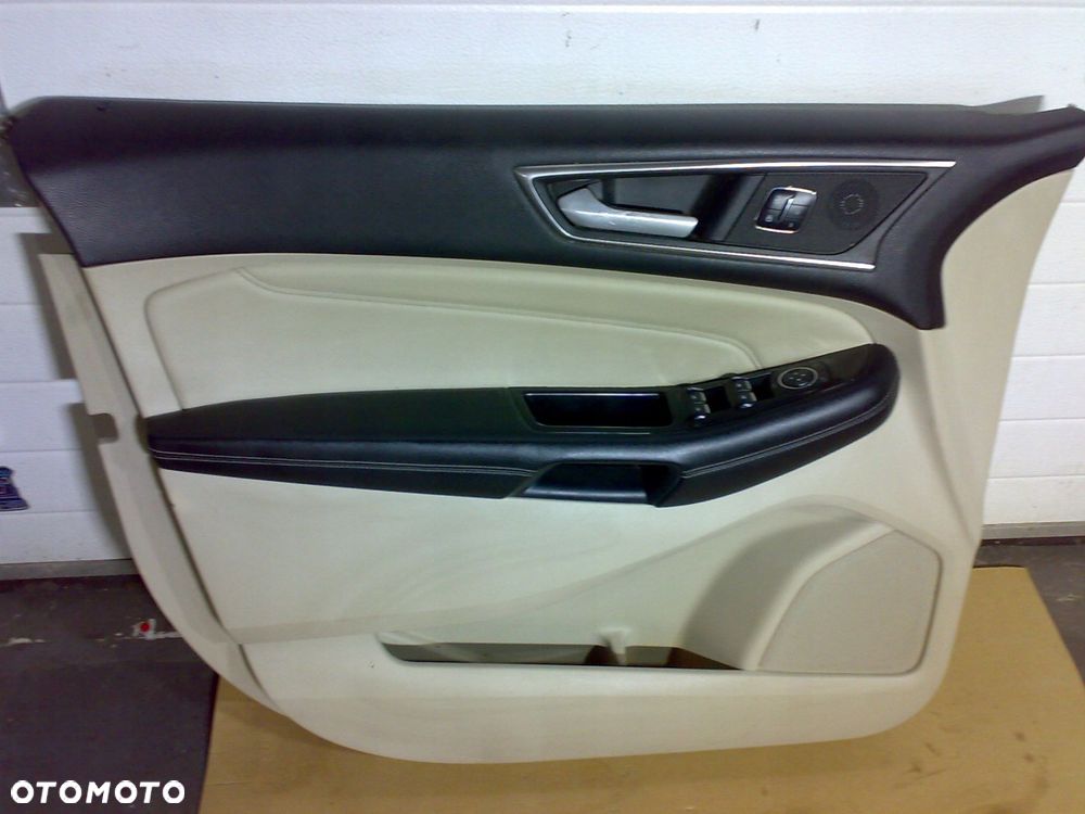 ford edge mk2 15-18 tapicerka drzwi boczek panel szyb skóra p.l panel szyb - 1