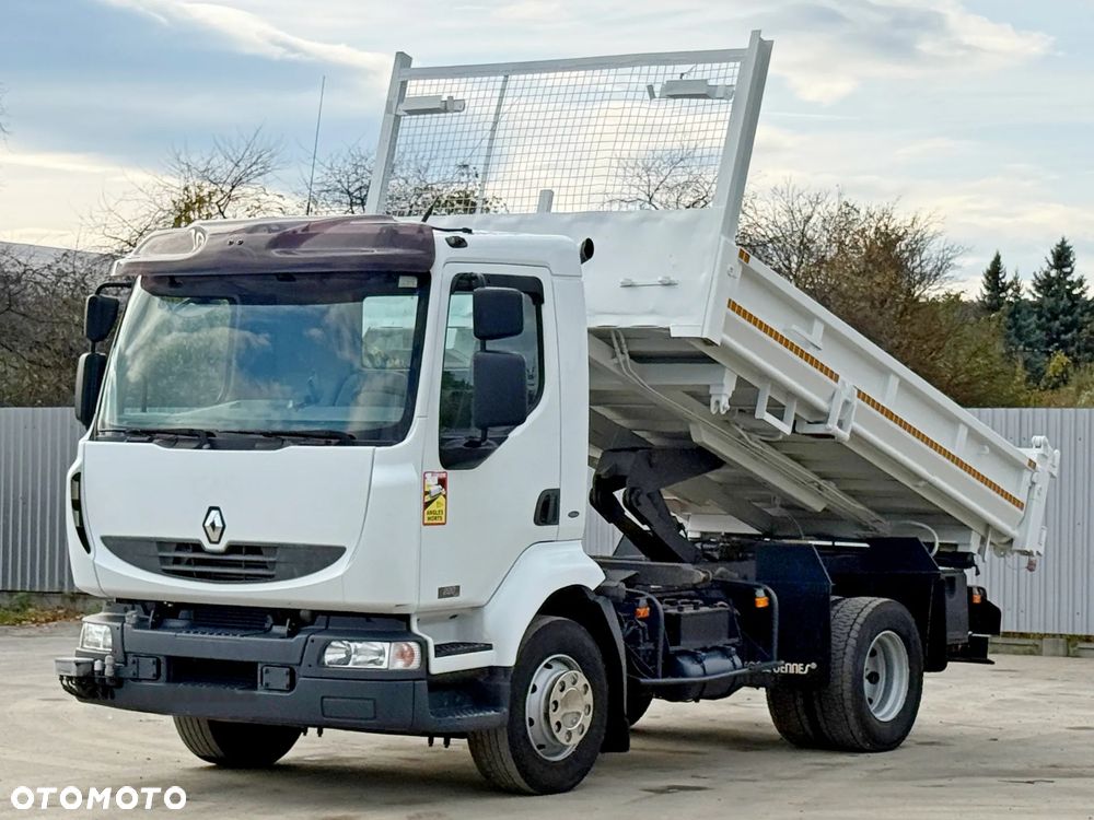 Renault MIDLUM 220 DCI * WYWROTKA 3,80m + BRODMATIC * STAN BDB - 4