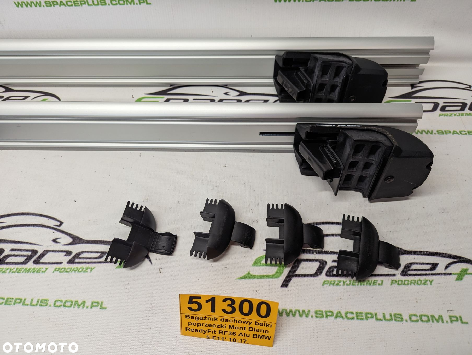 Bagażnik dachowy bazowy belki poprzeczki Mont Blanc ReadyFit RF36 Alu BMW 5 F11' 10-17. G31 17- - 7
