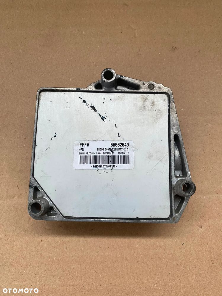 Sterownik silnika 55562549 Opel 1.6 16V Astra h Zafira B A16XER   Sterownik silnika 55562549 Opel 1.6 16V Astra h Zafira B - 2