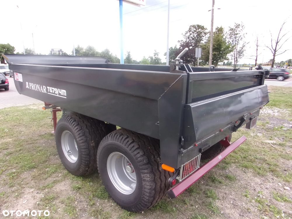 Pronar Przyczepa budowlana-skorupowa PRONAR T-679/2-12t, T679/3-10t, T679/4M-8,5t, T679/4MN-8,5t- Ursus T-041 - ładowność 7-ton, Kellfri 23-D60 - 6-ton, Kellfri 23-D90 - 9-ton - 13