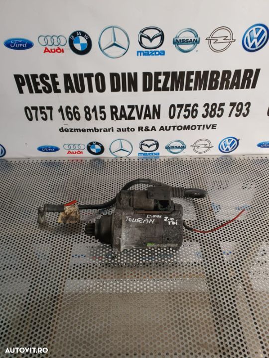 Electromotor VW Touran Golf 5 Passat B6 Skoda Seat 2.0 Tdi 6+1 Trepte - 1
