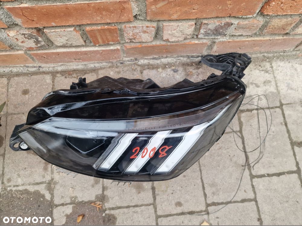 lampa przednia komplet peugeot 2008 ii full led europa - 3