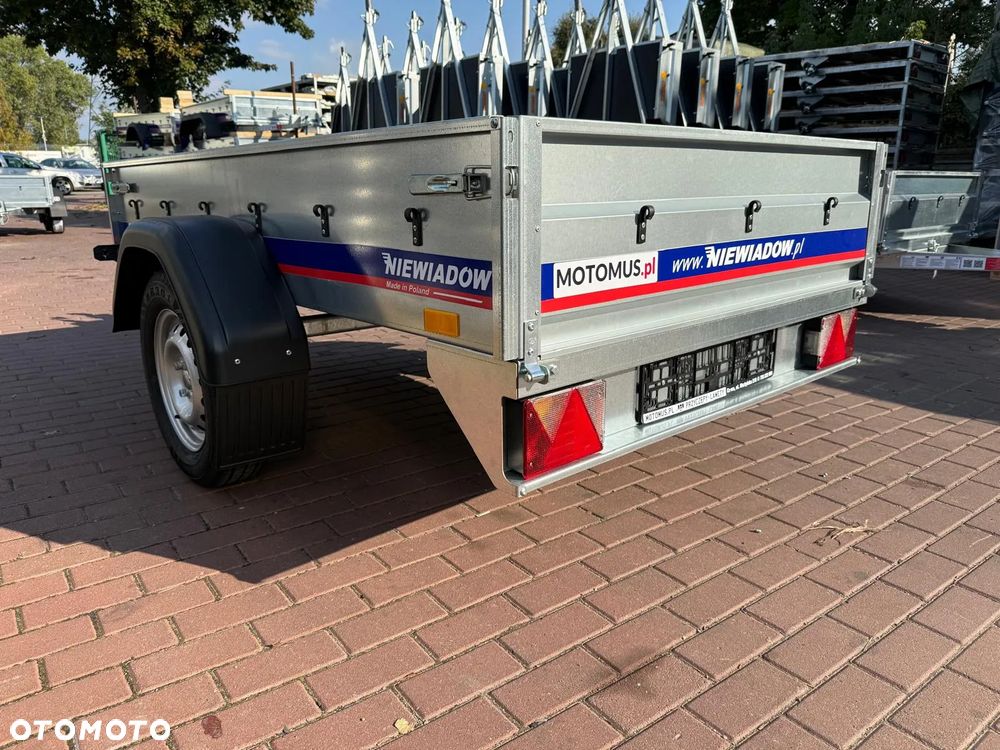 Niewiadów Przyczepa Niewiadów N421U 204x138x35cm 1 oś 750kg burty boczne 2mm Częstochowa MOTOMUS dostawa pod dom - 2