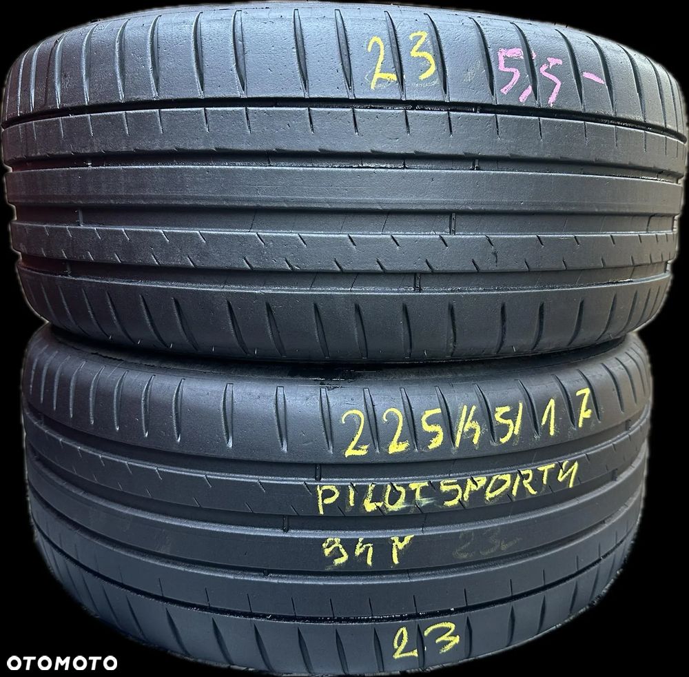 2 x 225/45R17 Michelin Pilot Sport 4 - 1