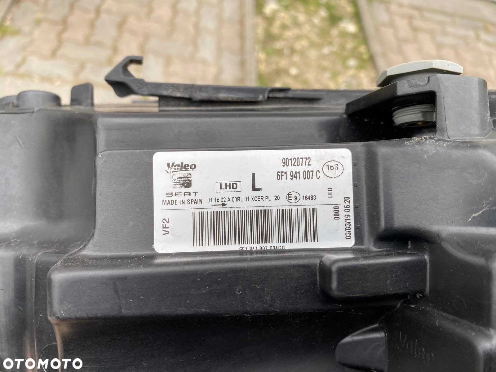 LAMPA PRZEDNIA LEWA SEAT IBIZA 6F1 V FULL LED 6F1941007C - 7