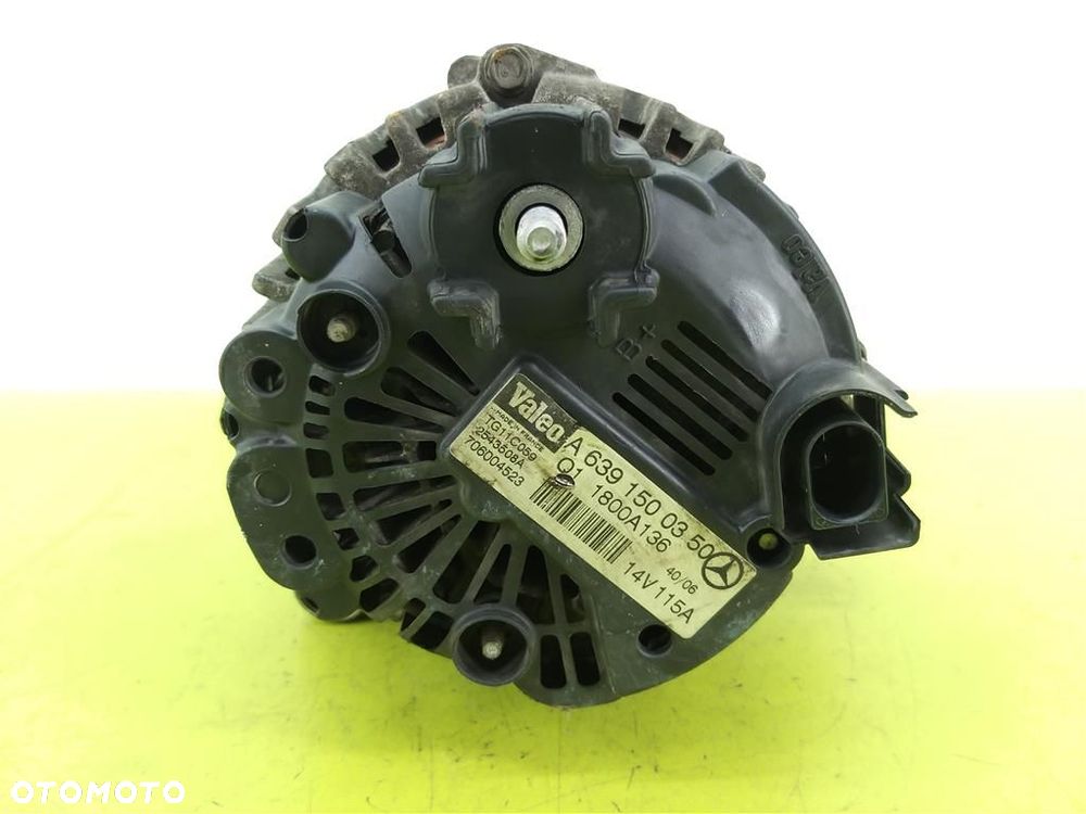 Alternator Mitsubishi Colt Z30 2004-2012 1,5 DID A6391500350 ORYGINAŁ - 4