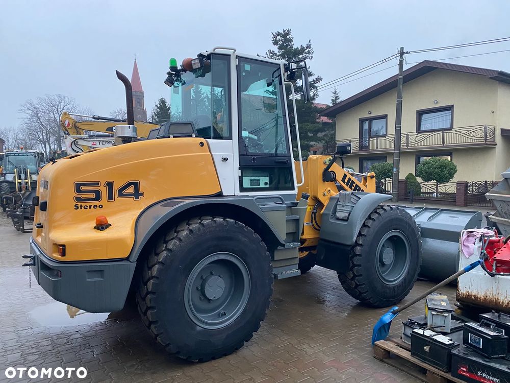 Liebherr L514 STEREO, ŁYŻKA + WIDŁY, SZYBKOZŁĄCZE, z NIEMIEC, SERWISOWANA W LIEBHERR - 4