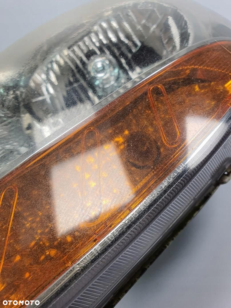 LAMPA LEWY PRZÓD PRZEDNIA KIERUNKOWSKAZ CHEVROLET MATIZ II EUROPA - 5