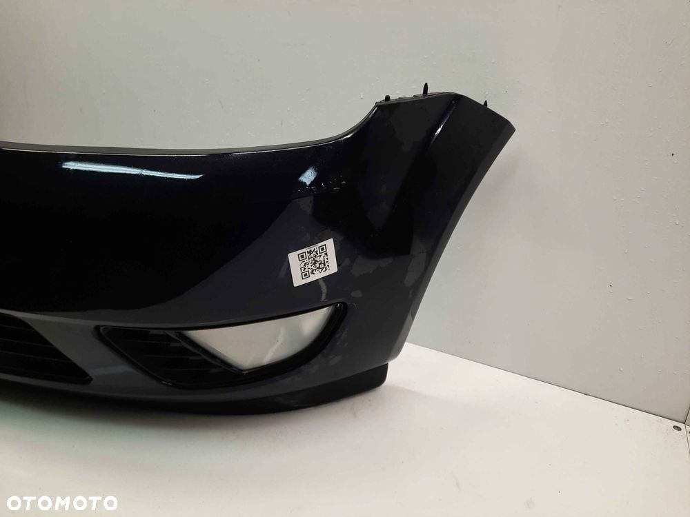 ^ ZDERZAK PRZÓD PRZEDNI FORD FIESTA MK.6 6 VI D2 CZARNY HALOGENY - 4