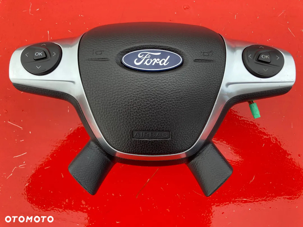 FORD FOCUS MK3 C-MAX ESCAPE AIRBAG PODUSZKA POWIETRZNA KIERWOCY AIR ABG SRS PAS LEWY NAPINACZ DOPINACZ Oryginał Okazja Sprawdź Raz2 !!!