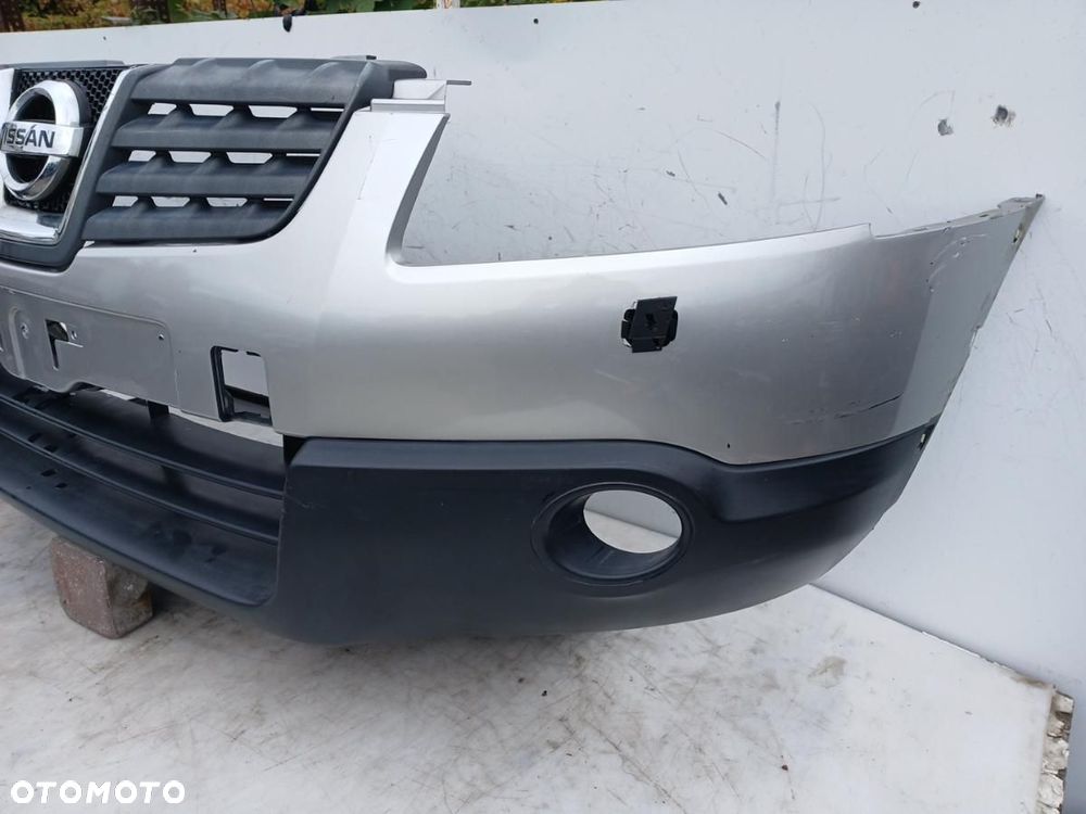 ZDERZAK PRZÓD PRZEDNI NISSAN QASHQAI J10 07-10r. KY0 SREBRNY SPRYSKI - 2