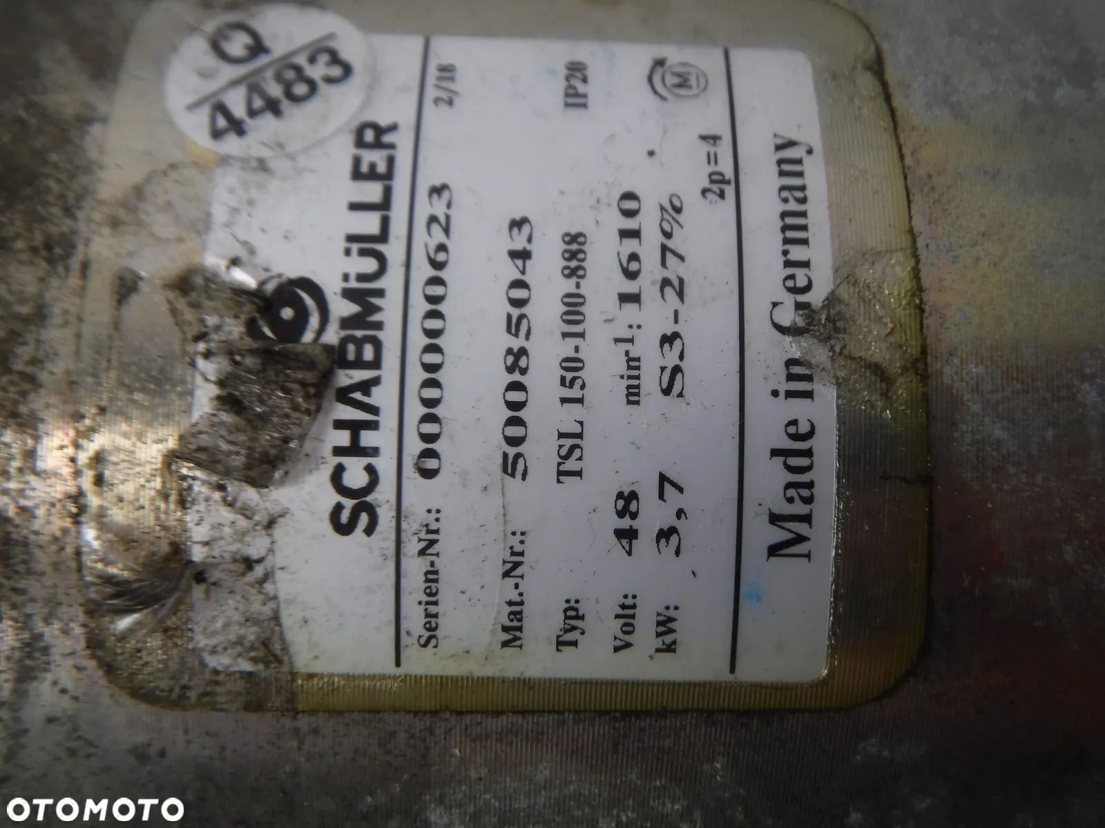 pompa silnik napędu widlaka linde still jungheinrich schabuller 48v 50085043 tsl 150-100-888 - 1