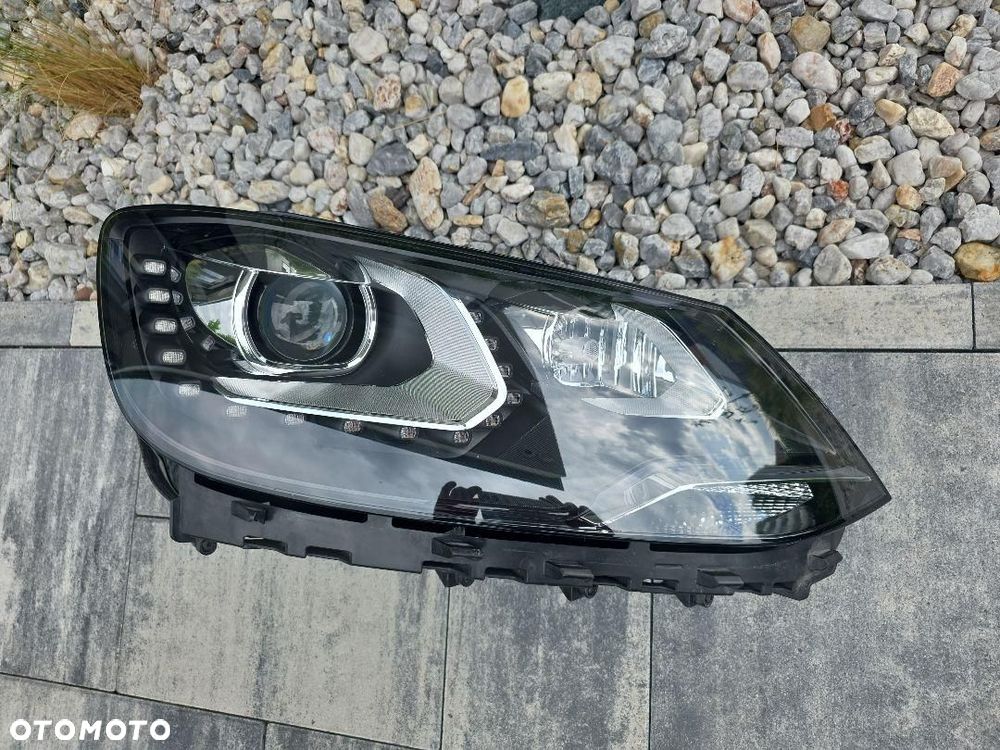 VW SHARAN 7N1 Lampa prawa przód Bi-Xenon Dynamic Led 7N1941752B Skrętna - 6