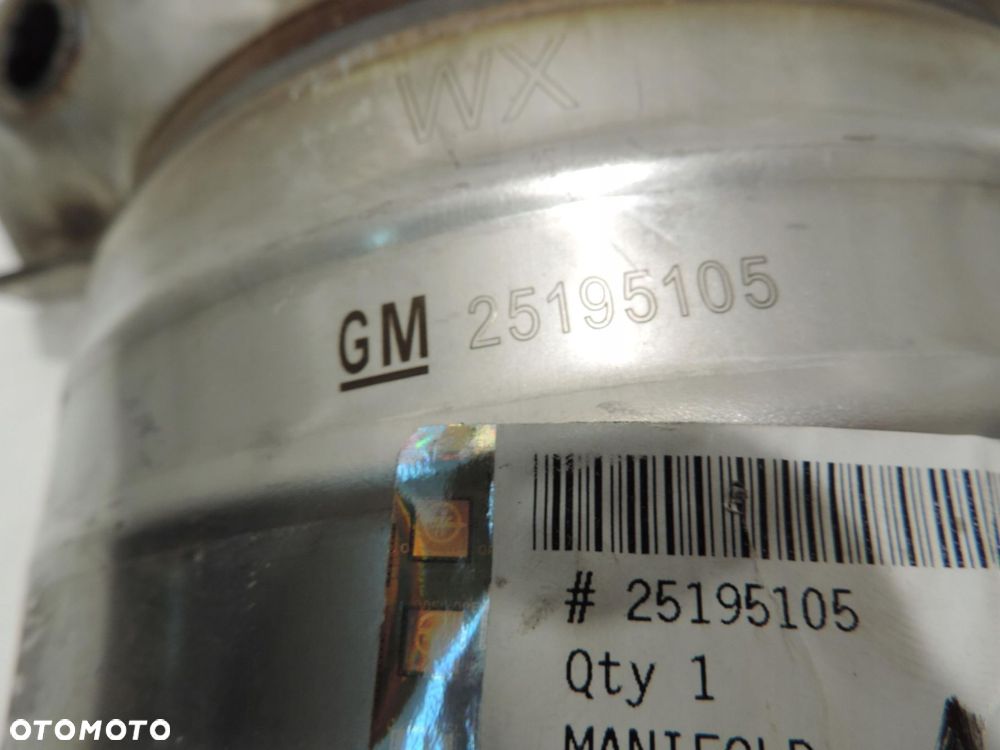 KATALIZATOR KOLEKTOR OPEL CORSA D E NOWY ORYGINAŁ 25195105 - 3