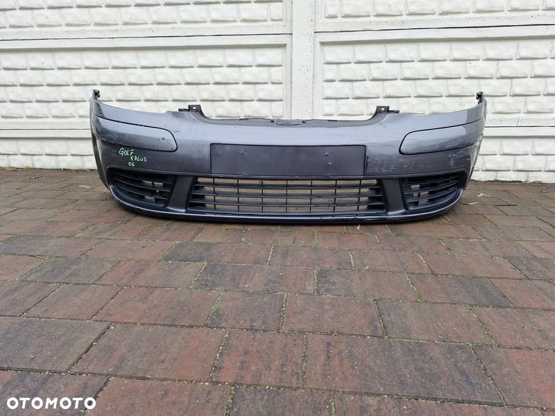volkswagen golf 5 v plus 06r zderzak przód przedni - 1