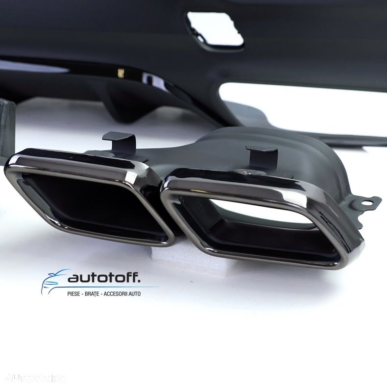 Difuzor Mercedes GLE Coupe compatibil cu GLE C292 (15-18) GLE63 Design Full Black - 5