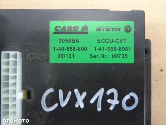 Sterownik komputer moduł ECCU-CVT 1-41-558-816 Case CVX170 - 2