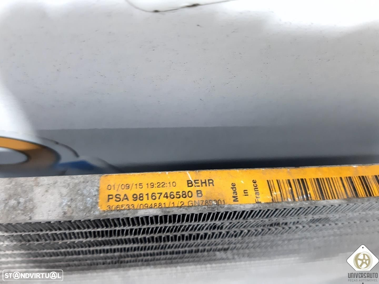 CONDENSADOR / RADIADOR AR CONDICIONADO PEUGEOT 308 II 2015 - 4
