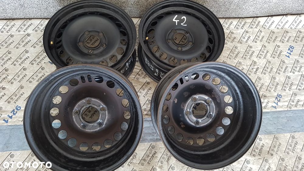 FELGI STALOWE OPEL  5x110 6,5JX15 ET35  ASTRA H MERIWA B ZAFIRA B VECTRA C - 5