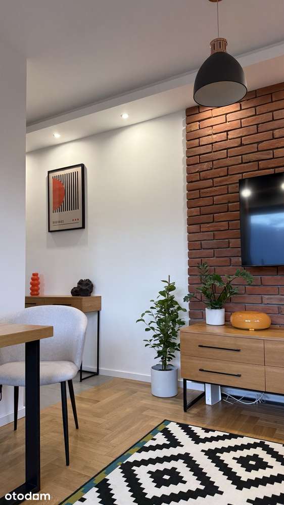 Do wynajęcia bardzo słoneczne mieszkanie o powierzchni 46 m².