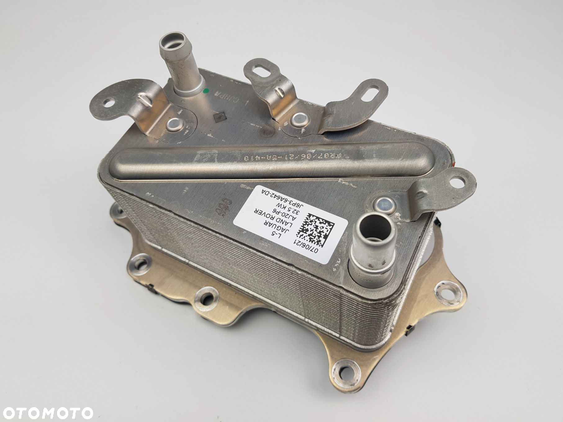 Chłodnica Chłodniczka oleju Jaguar Land Rover Range Rover J6P3-6A642-DA - 4