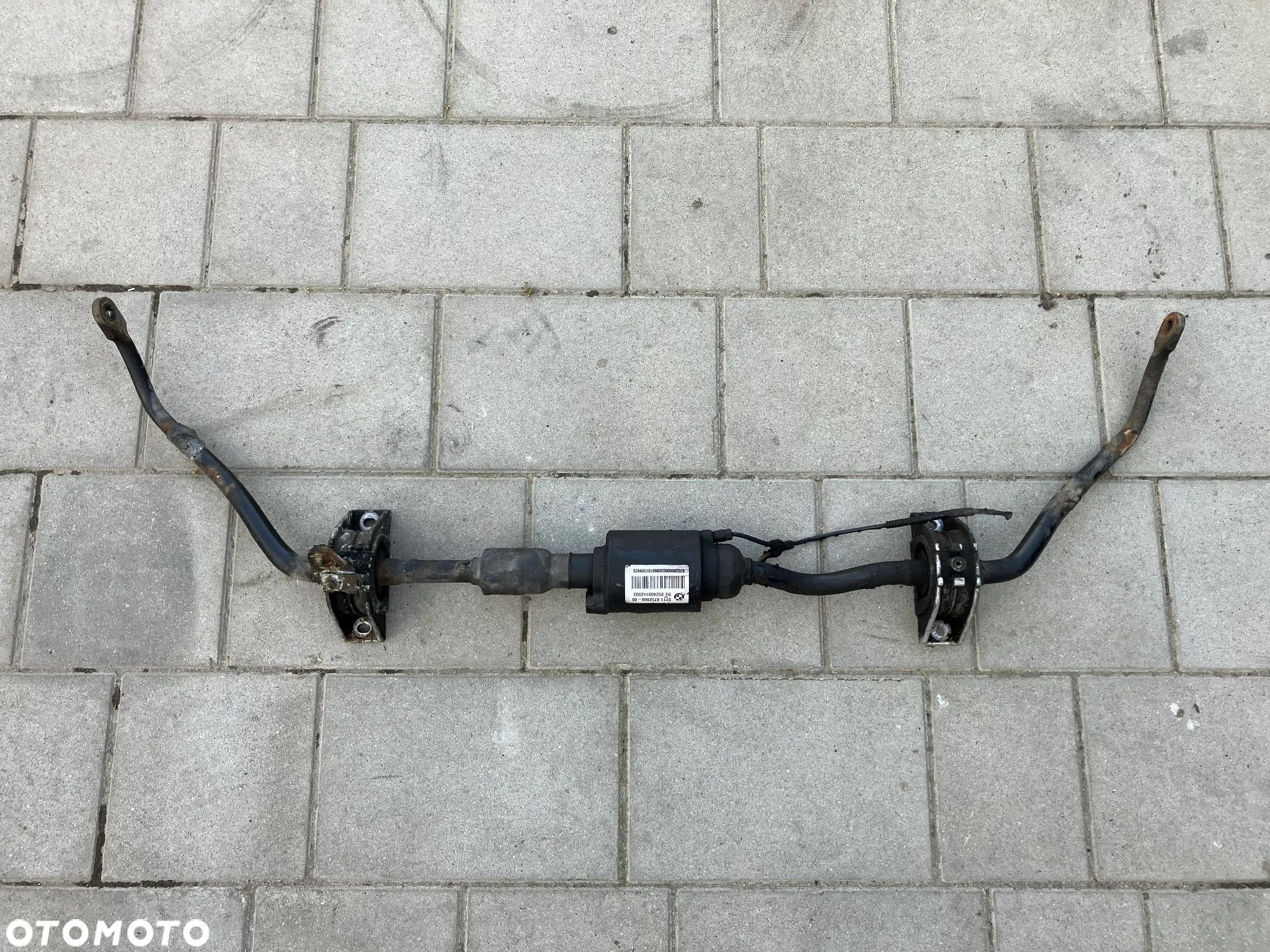AKTYWNY DRĄŻEK STABILIZATORA BMW E65 DYNAMIC DRIVE STABILIZATOR V12 760i PRZÓD TYŁ E66 V8 6752800 6752801 - 1