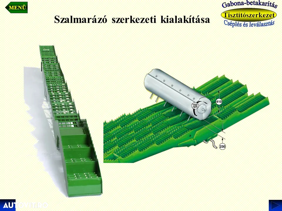 John DEERE  cai scutarator combina seria 2254/56/58 - 4