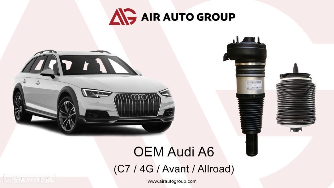 Audi A6 Allroad C7, G4 Amortecedor/Fole Pneumático Dianteiro/Traseiro - 1